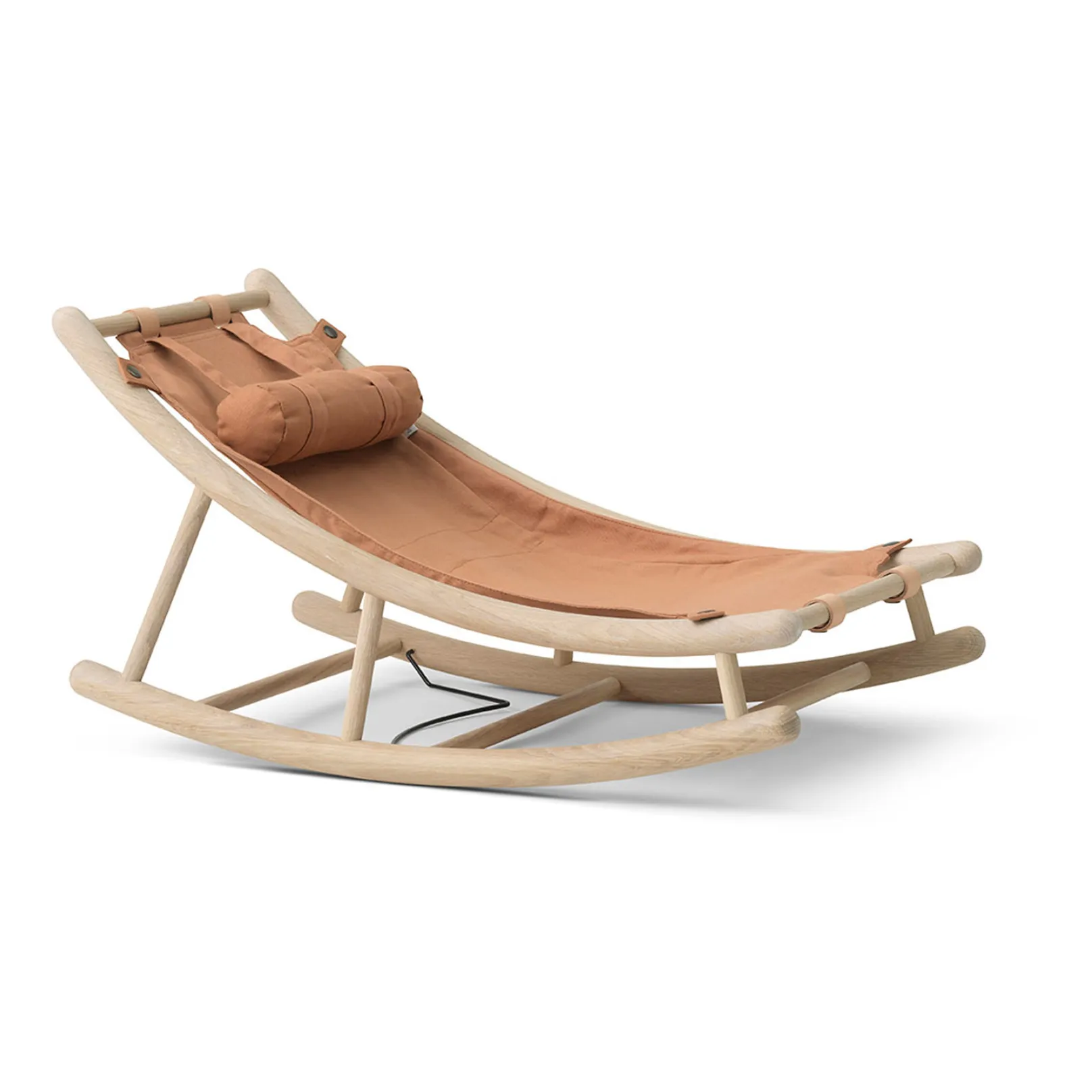 Oliver Furniture Caramel Oak Toddler Rocker