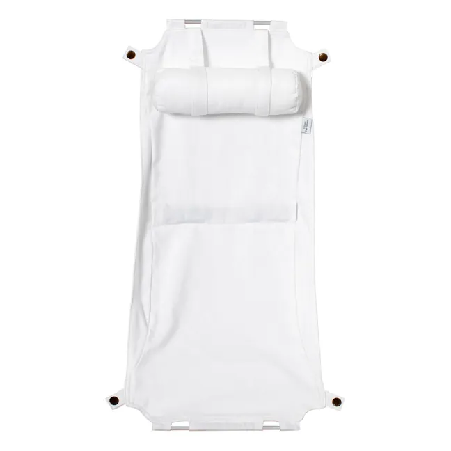 Hamaca infantil en roble | Blanco