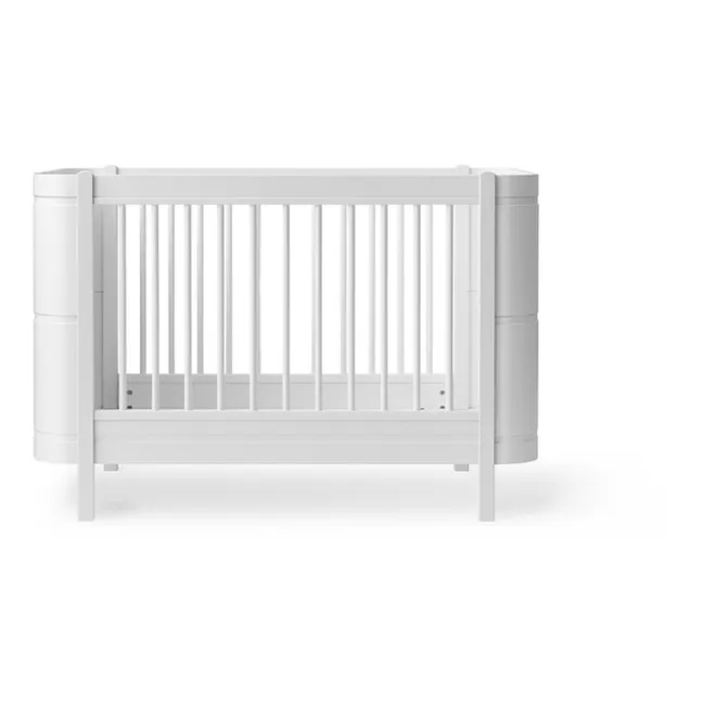 Cama de bebé Mini+, 68x122 cm | Blanco