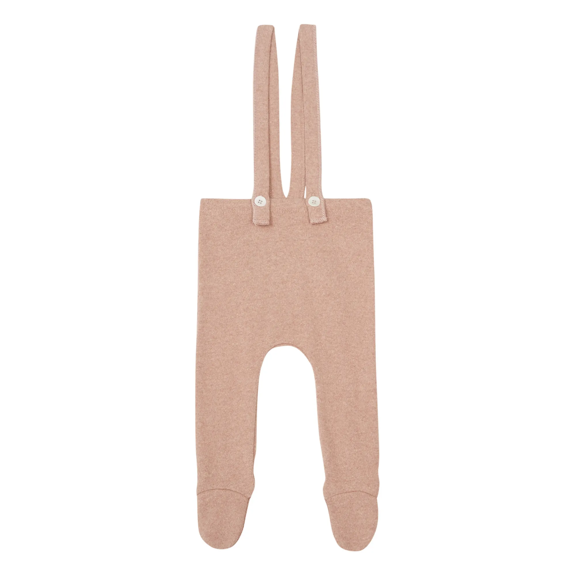 Zhoe & Tobiah Pink Footed Suspender Knit Harem Pants