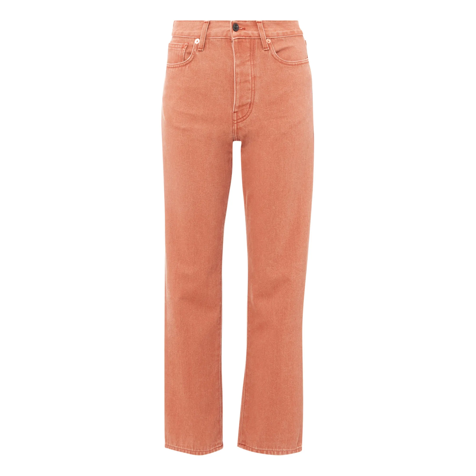 Bellerose Women's Dusty Pink Popey Organic Cotton Jeans - ’S Collection