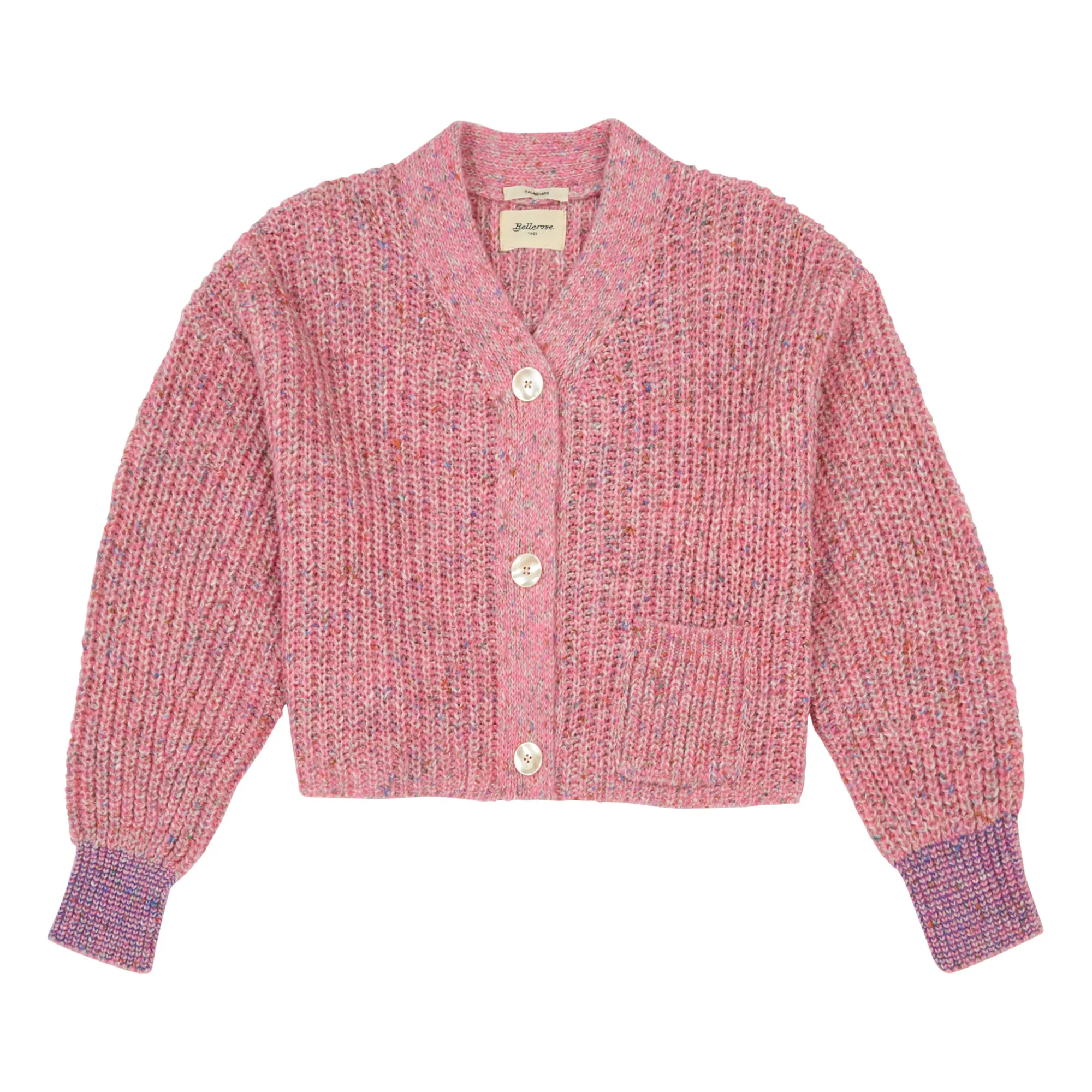 Bellerose Pink Amaro Alpaca Wool Cardigan