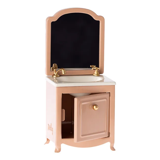 Mini mueble para el baño | Rosa Polvo