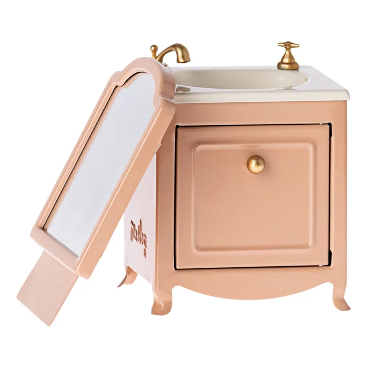 Mini mueble para el baño | Rosa Polvo- Imagen del producto n°2