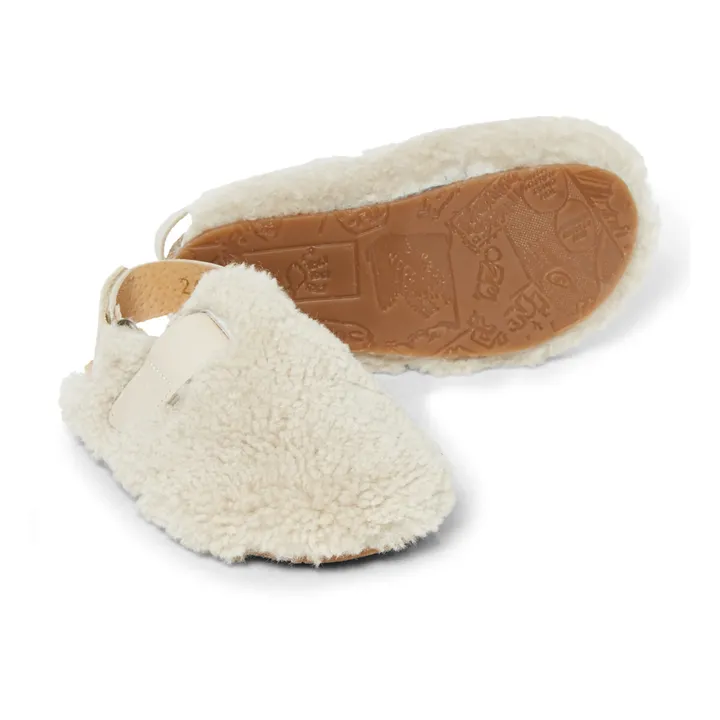 Sabots Shearling | Ecru- Image produit n°1