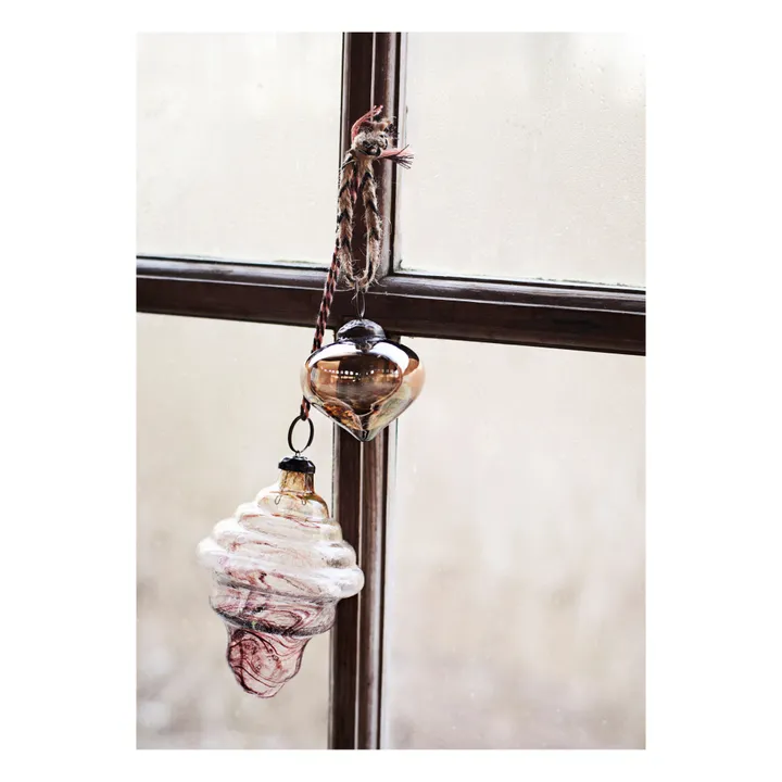 Bolas de Navidad de cristal - Juego de 2- Imagen del producto n°1