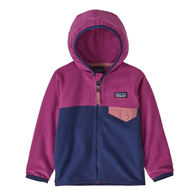 Veste Micro D Snap-T | Bleu
