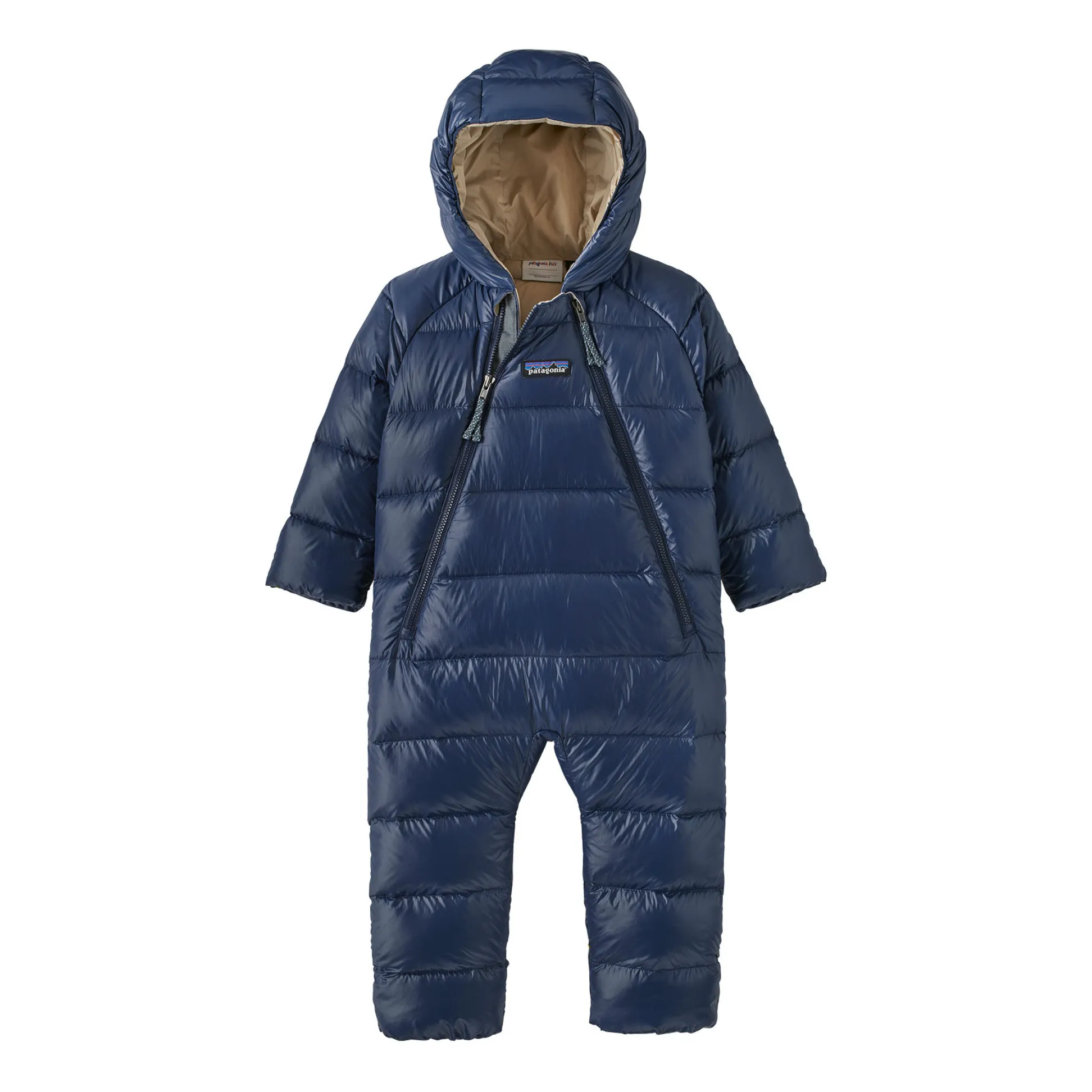 Patagonia Navy Blue Recycled Down Sweater Snowsuit