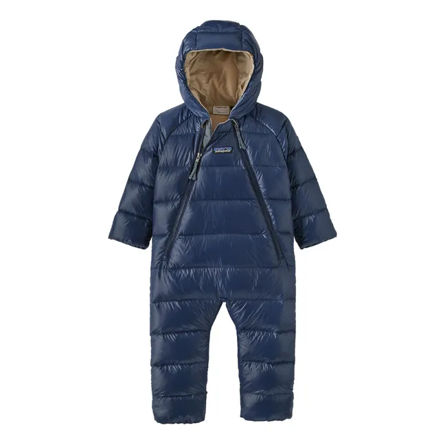 Combinaison Ski Down Sweater Duvet Recyclé | Bleu marine