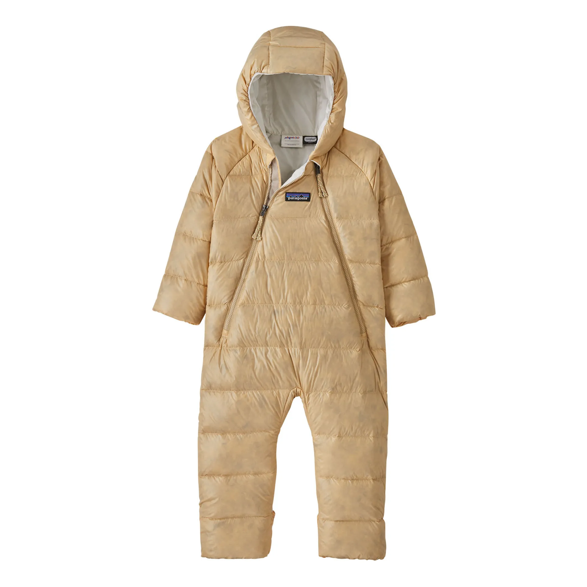 Patagonia Cream Recycled Down Sweater Snowsuit