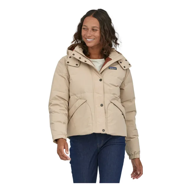 Chaqueta de plumón reciclado Downdrift | Beige