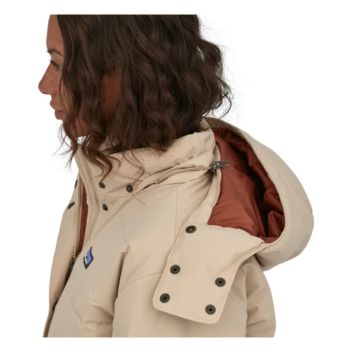Chaqueta de plumón reciclado Downdrift | Beige- Imagen del producto n°2