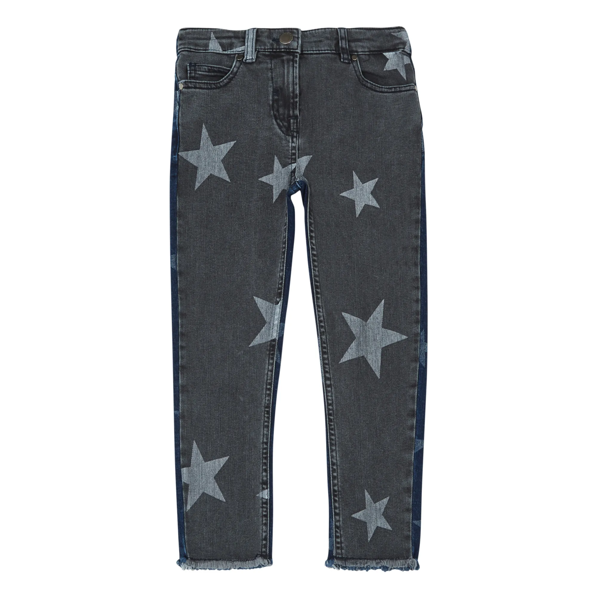 Stella Mccartney Kids Grey Skinny Star Trousers