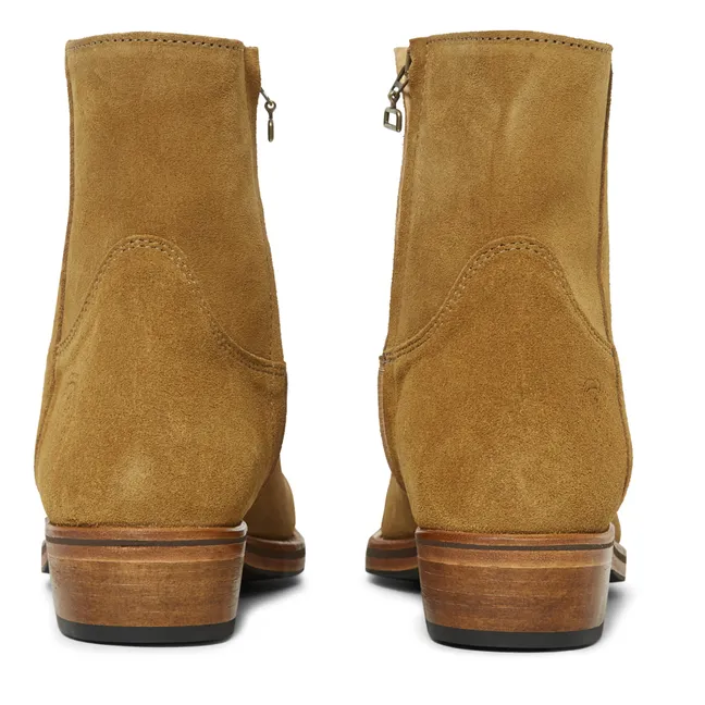 Clint Suede Boots | Camel