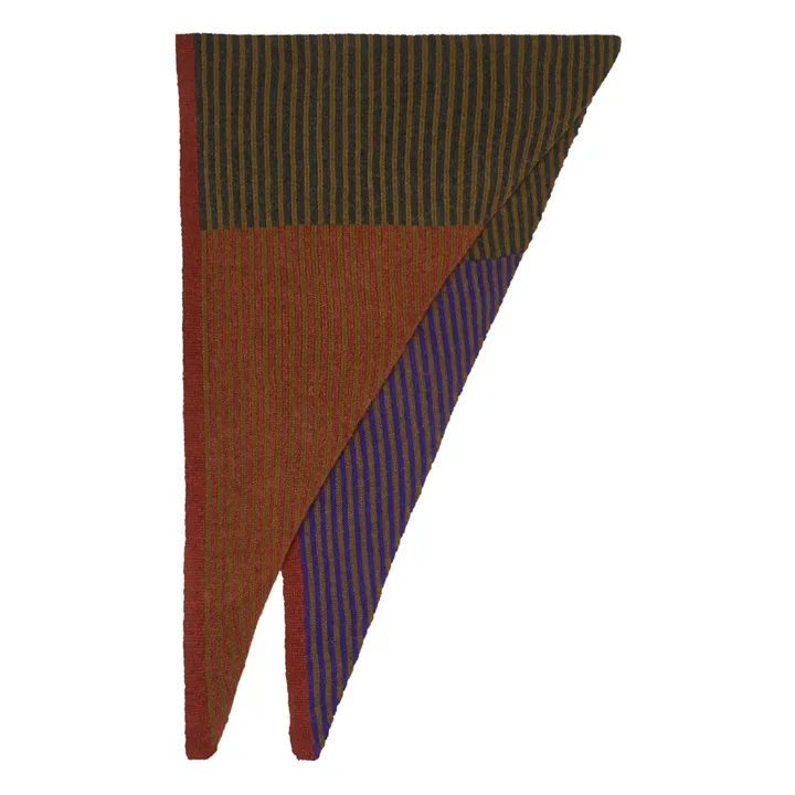 Triangolo in lana Bowie | Terra di Siena- Immagine del prodotto n°3