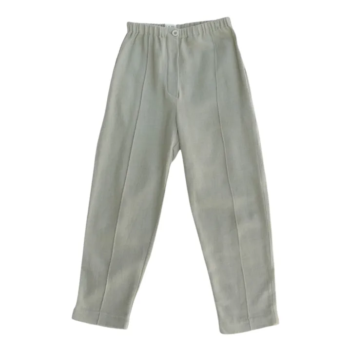 Pantalones Hassan de lino | Salvia- Imagen del producto n°0