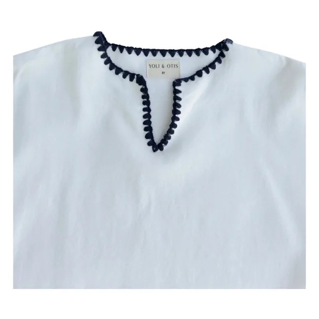 Delano Organic Cotton Kurta Shirt | Ecru