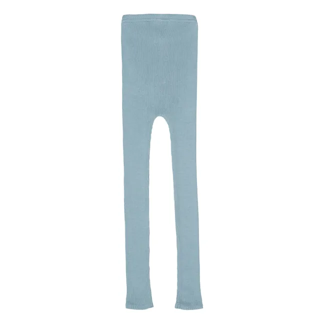Bieber Silk Leggings | Light Blue