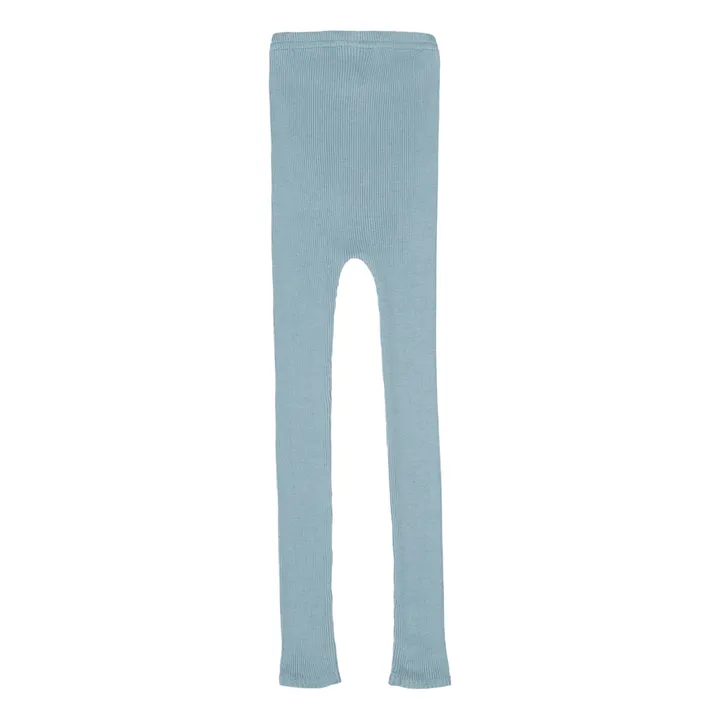 Legging Coton et Soie Bieber | Bleu Clair- Image produit n°1