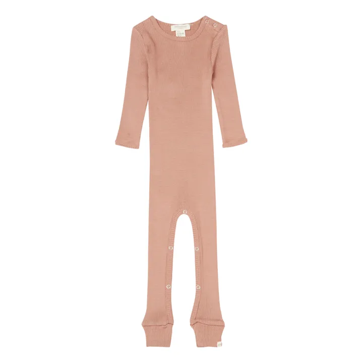 Pijama Barn Soie | Terracotta- Imagen del producto n°0