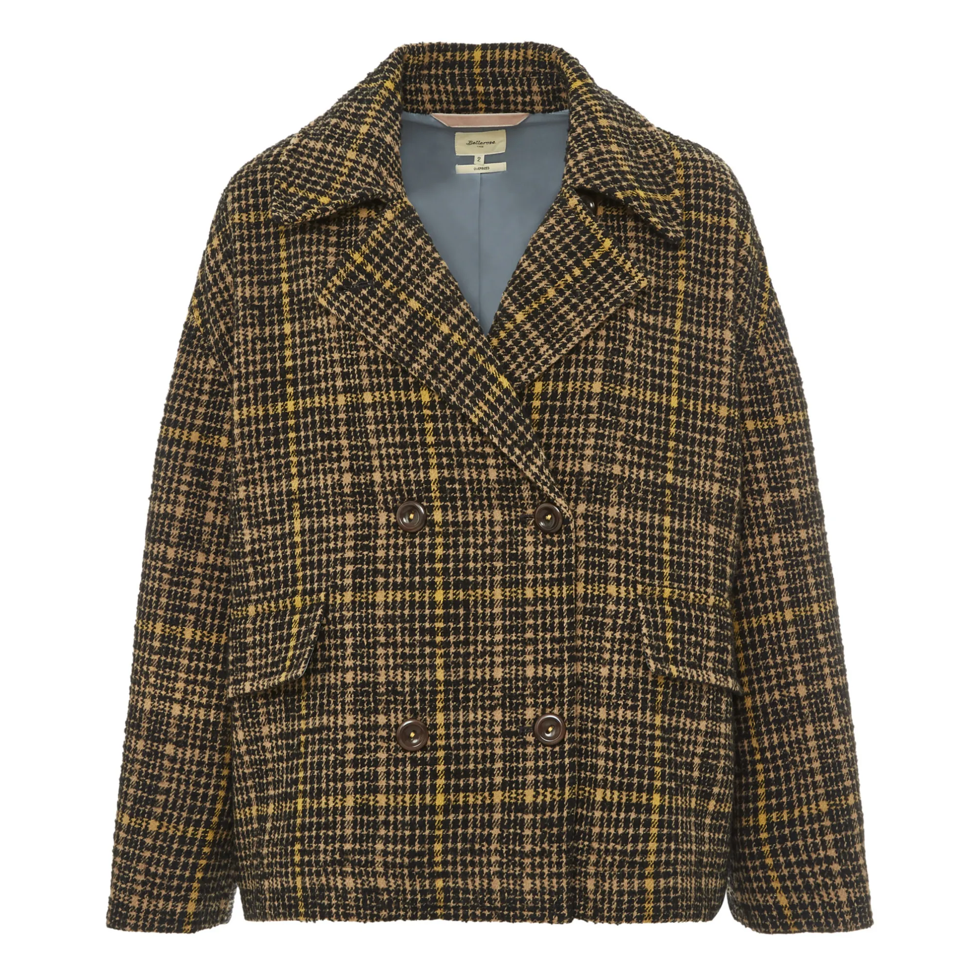 Bellerose Women's Brown Vienne Checked Jacket - ’S Collection