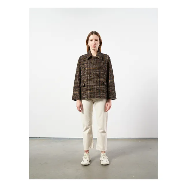 Chaqueta a cuadros Vienna - Colección Mujer  | Marrón