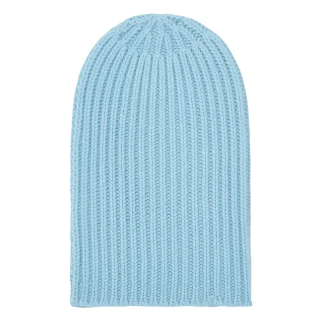 Bonnet Sailor Cachemire | Bleu ciel