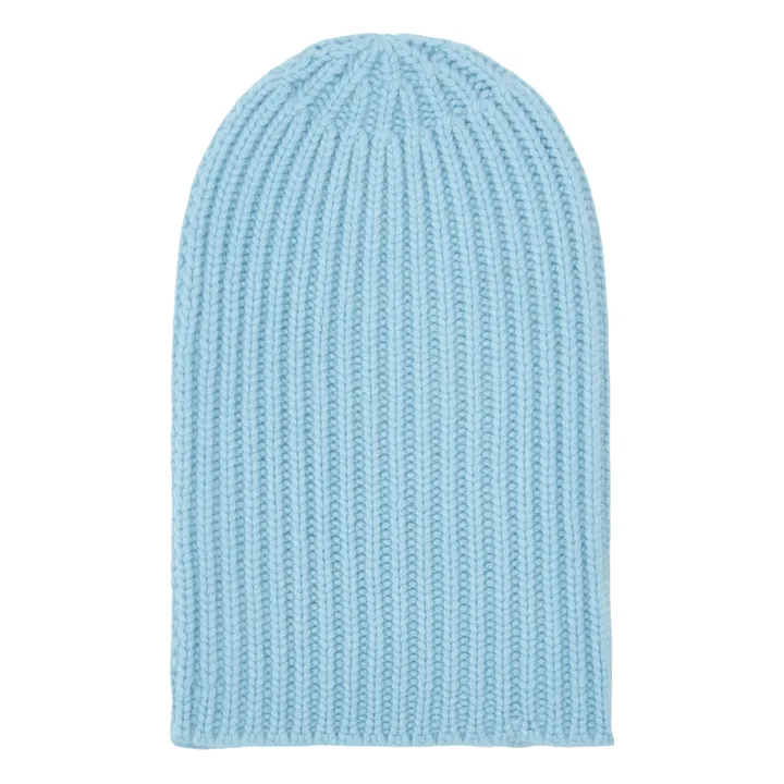 Bonnet Sailor Cachemire | Bleu ciel- Image produit n°0
