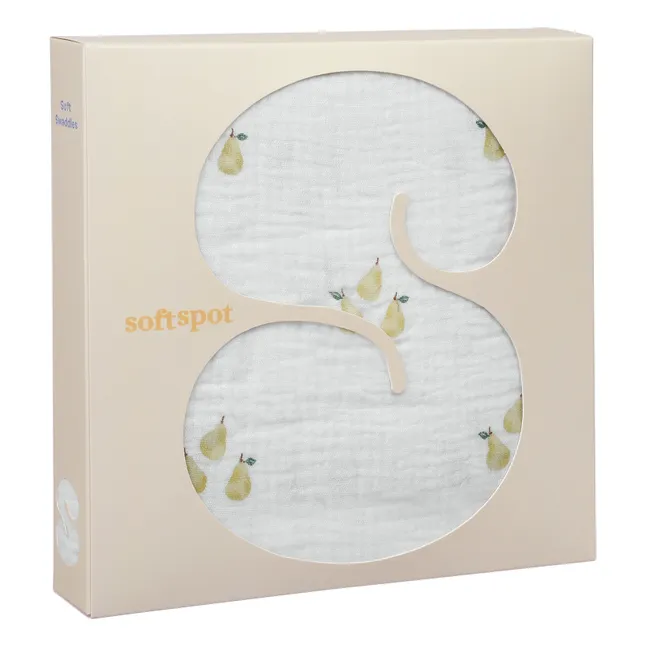 Lange d'emmaillotage Pear en coton bio | Pear