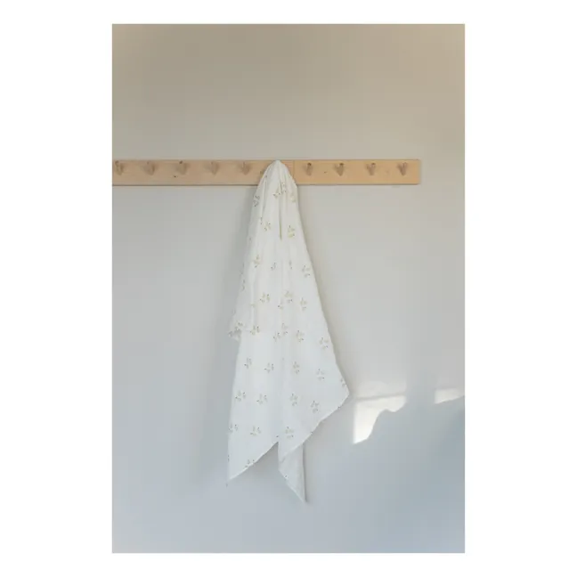 Lange d'emmaillotage en coton bio 120x120 cm | Pear