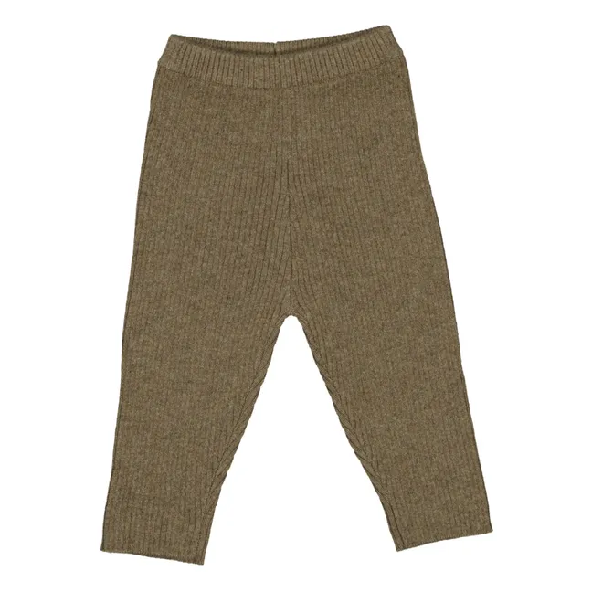 Pantaloni in cashmere Ulysse | Verde militare