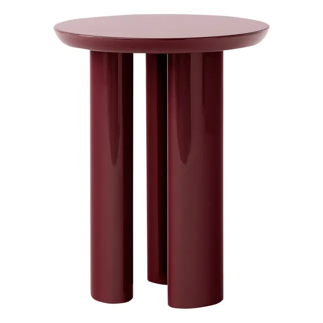 Tung JA3 Side Table | Dark red