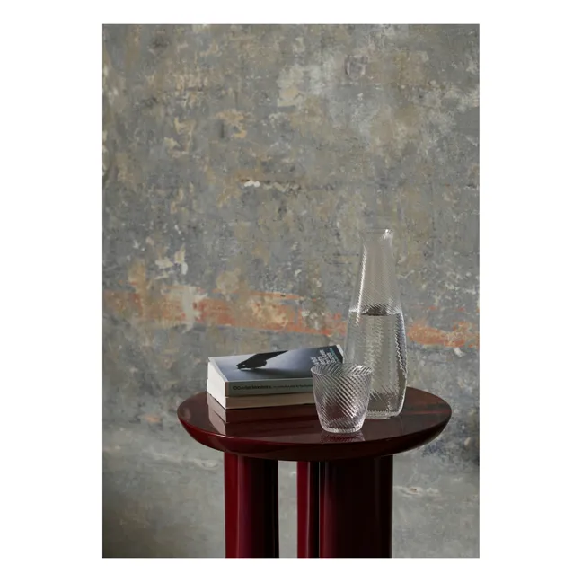 Tung JA3 Side Table | Dark red