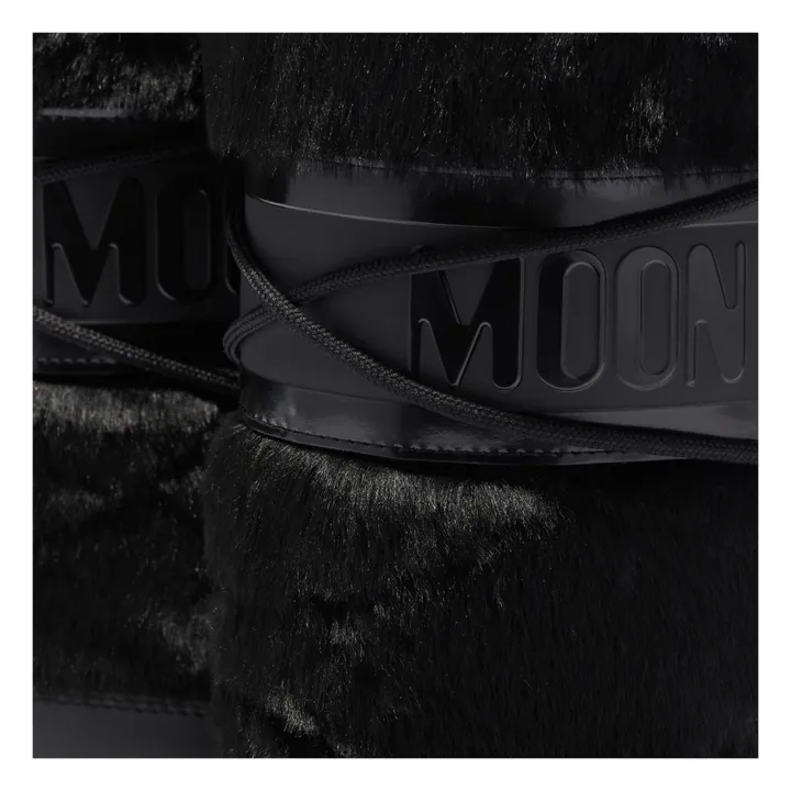 Moon Boot Icon Faux Fur | Noir- Image produit n°2