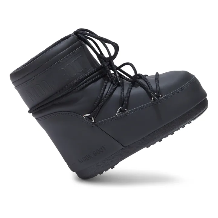 Moon Boot - Low Rubber Icon Moon Boots - Black | Smallable