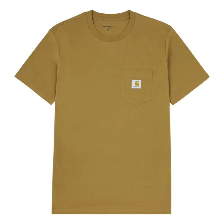 Pocket T-Shirt | Kamelbraun- Produktbild Nr. 0