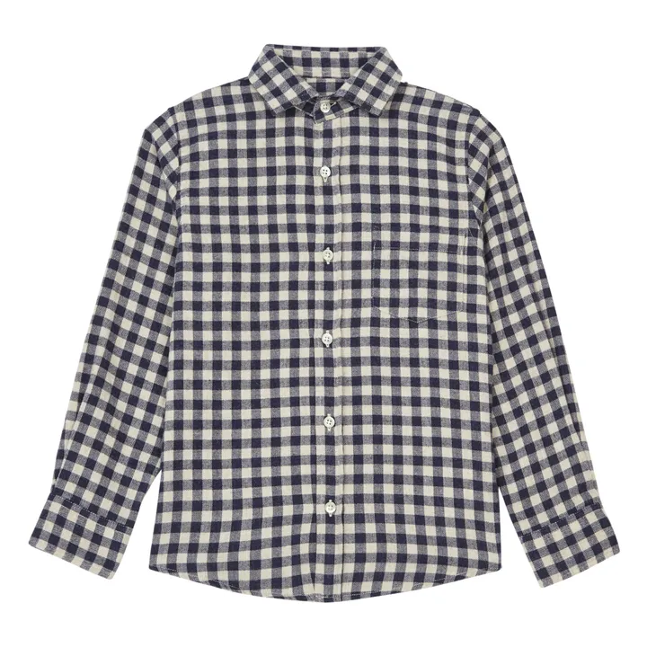 Paul Shirt | Indigo blue- Product image n°0
