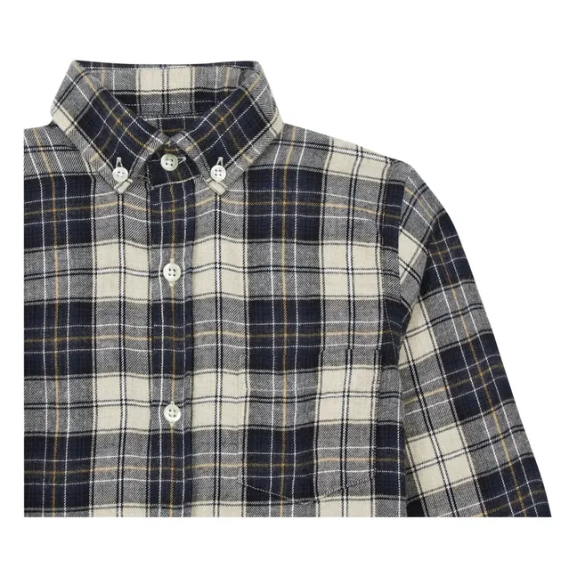 Chemise Pitt Elbow | Bleu marine