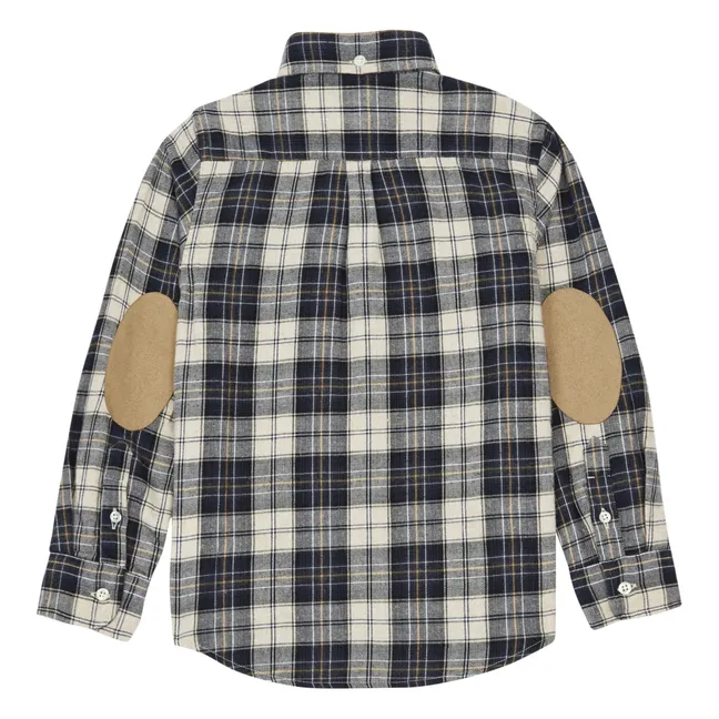 Chemise Pitt Elbow | Bleu marine