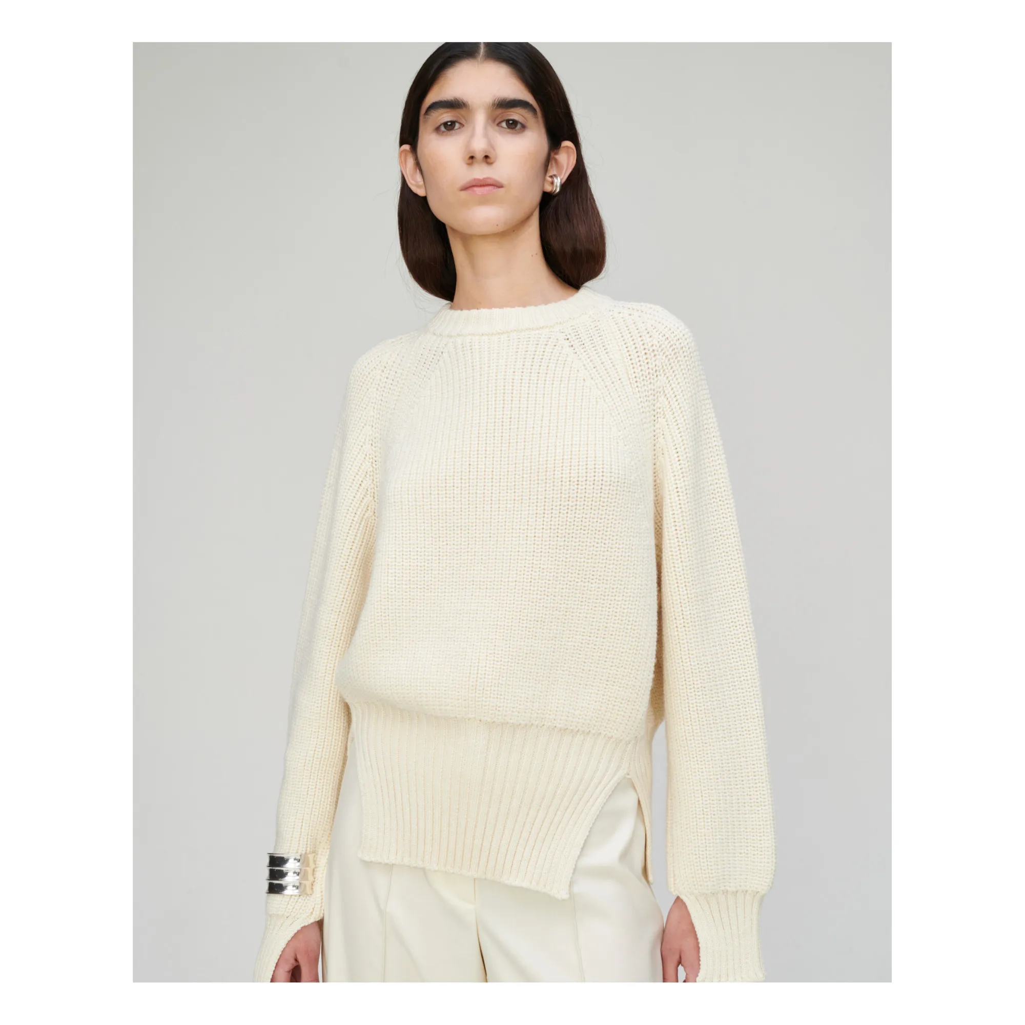 Róhe Women's Off White Cato Woollen Jumper