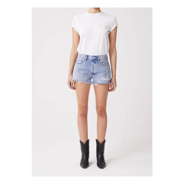 Parker Organic Cotton Denim Shorts | Freewheeling- Product image n°0