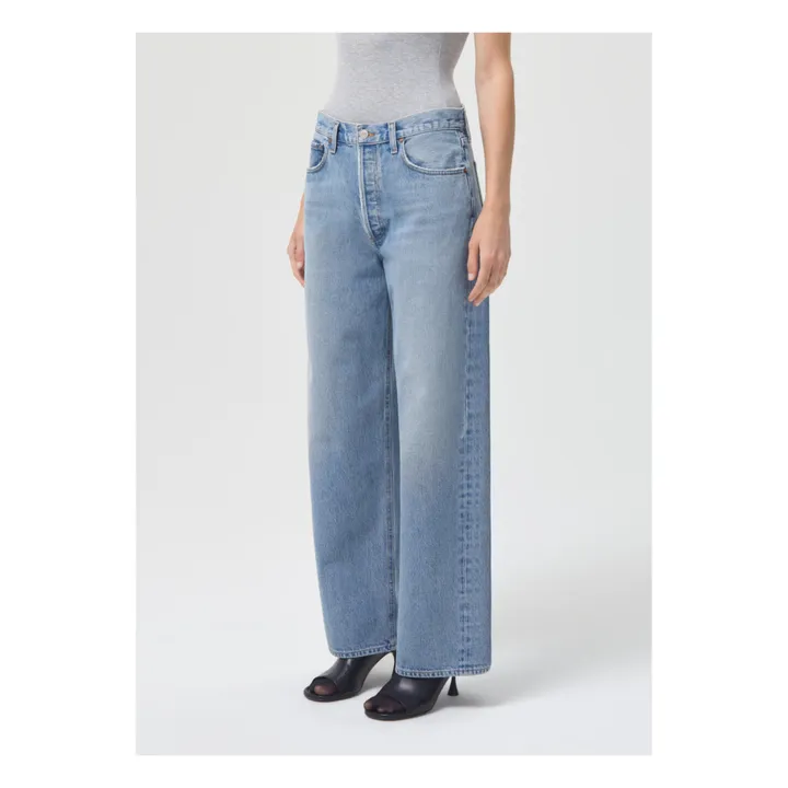 Baggy Organic Cotton Low Rise Jeans | Void- Product image n°1