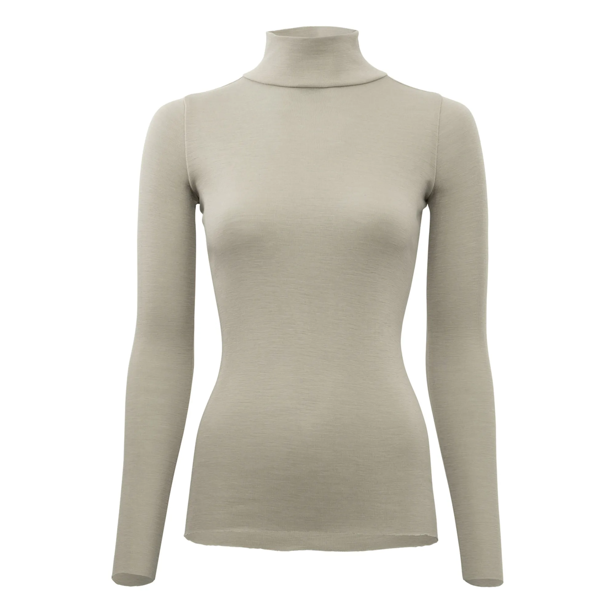 Minimalisma Women's Light Grey Vakrast Merino Wool Jumper - Collection