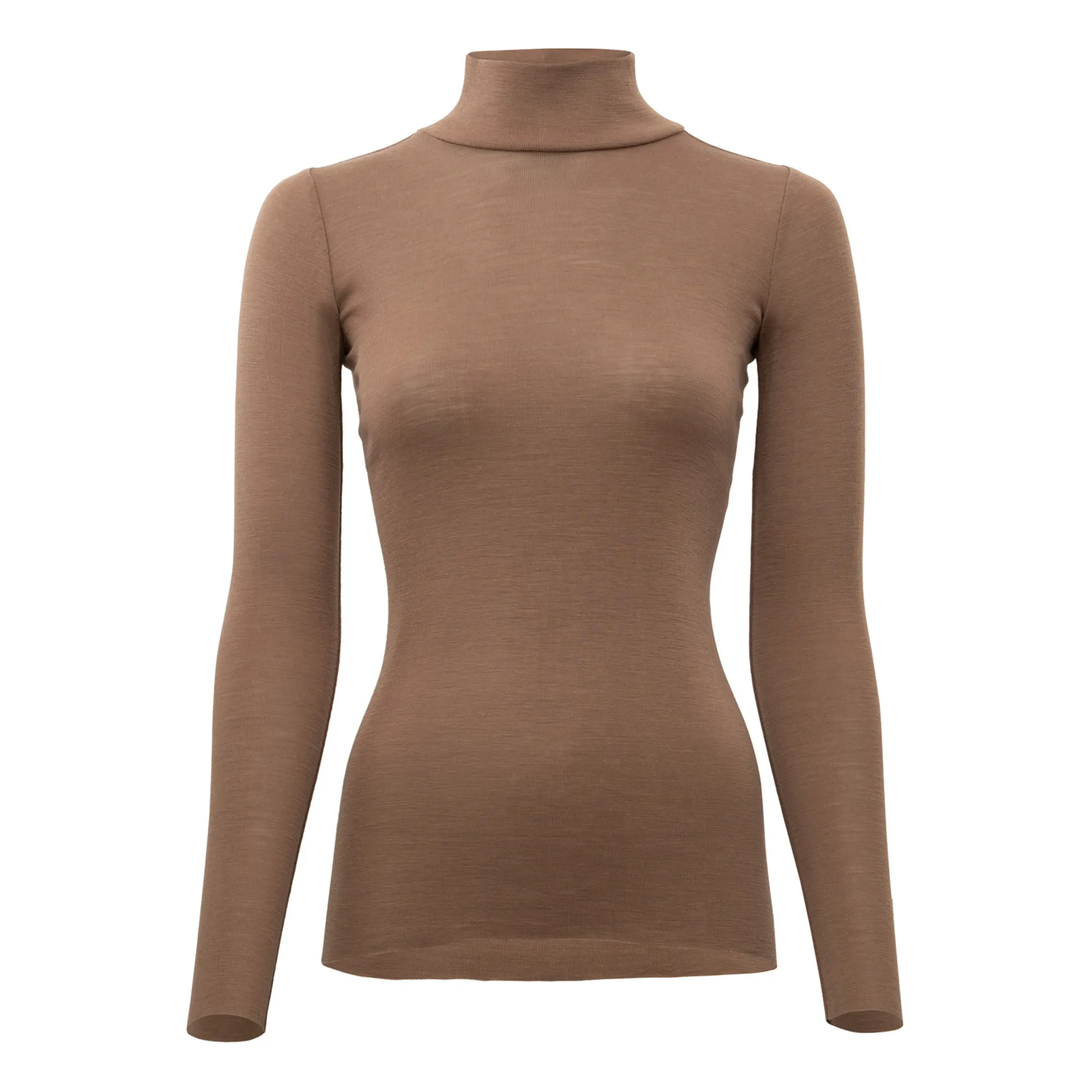 Minimalisma Women's Brown Vakrast Merino Wool Jumper - Collection