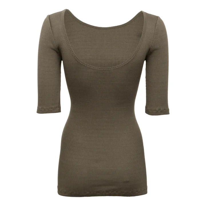 Gym T-shirt - Women’s Collection -  | Khaki- Product image n°2