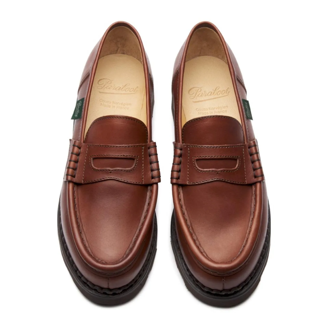 Orsay Loafer in Lisse Marron | Paraboot | Covet + Lou