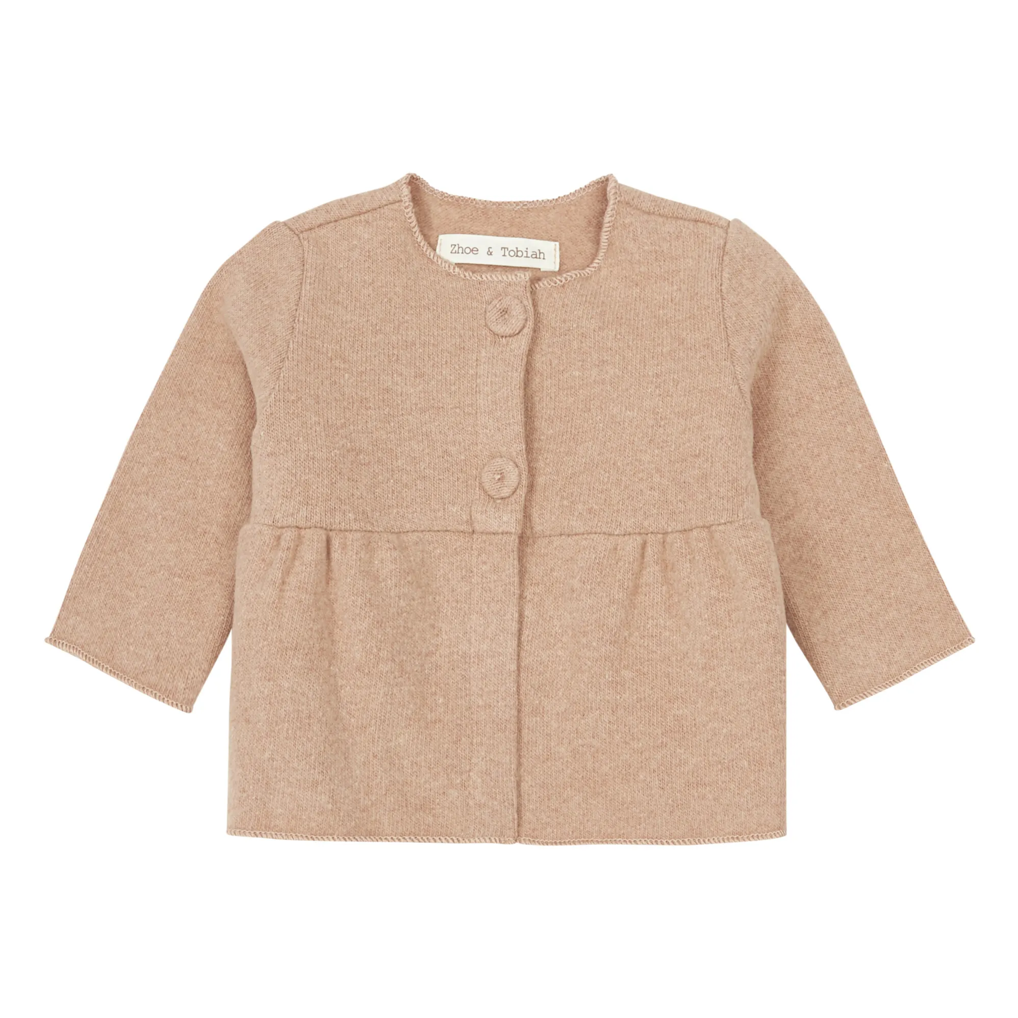 Zhoe & Tobiah Pink Knit Cardigan