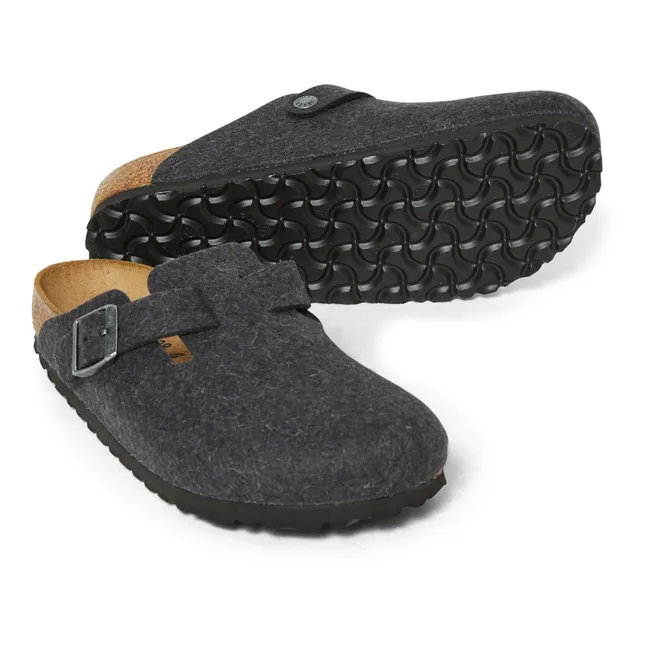 Sabots Boston Laine - Collection Adulte | Gris anthracite