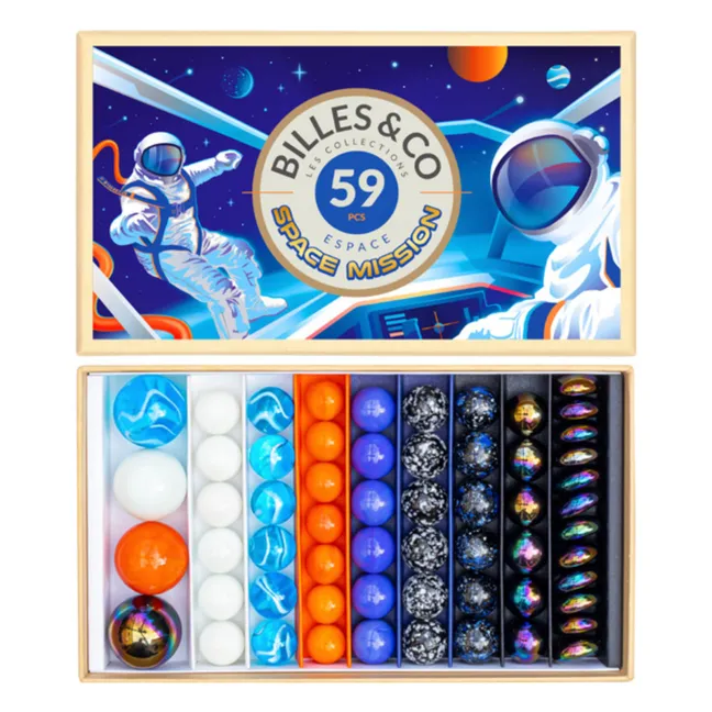 Coffret 59 billes Space Mission