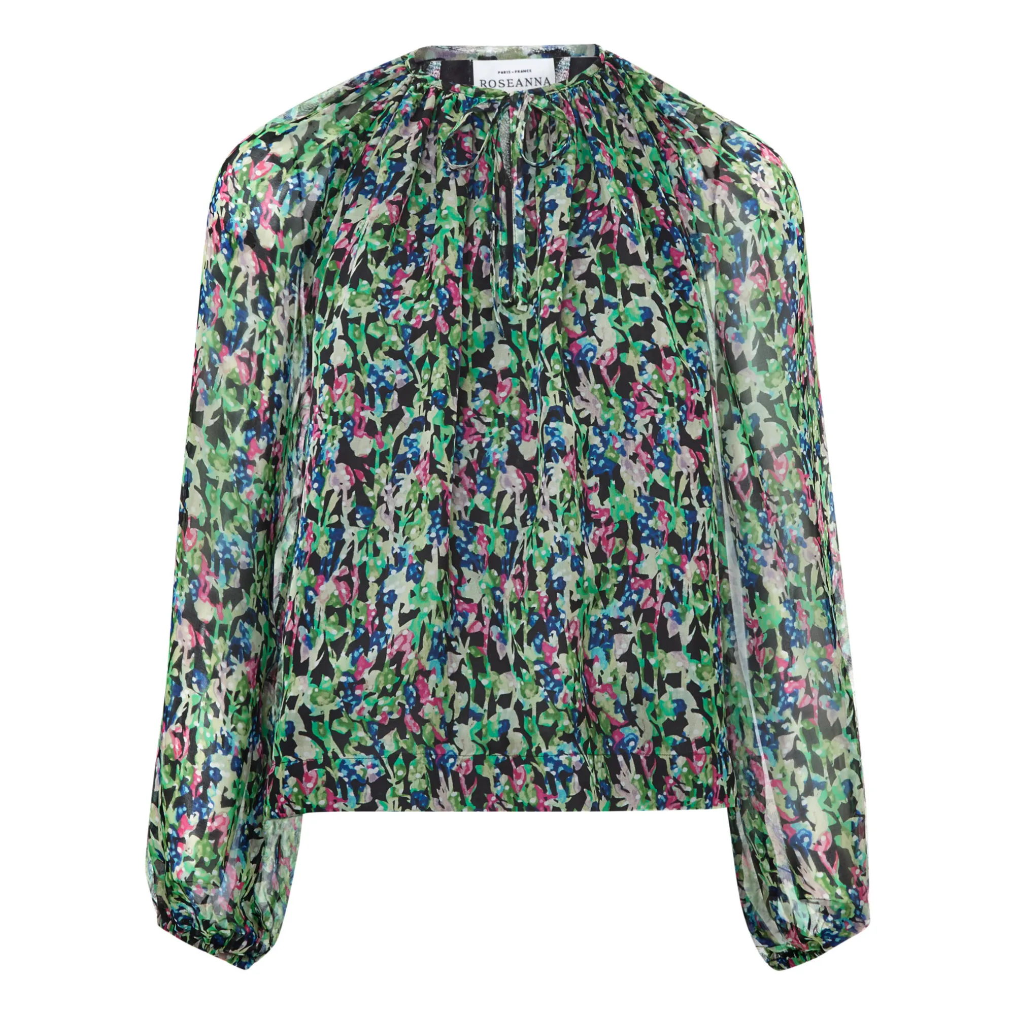 Roseanna Green Monaco Twins Silk Blouse